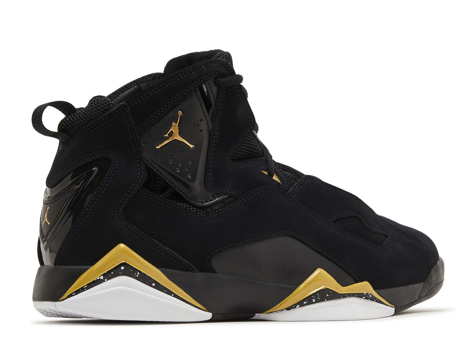 ? AIR JORDAN TRUE FLIGHT Men`s Size 8.5 Black Gold Basketball Shoes 342964-070 $_57.JPG?set_id=880000500F main image 4