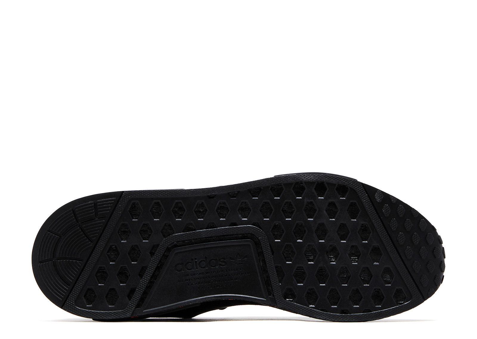 NMD_R1 'Black Scarlet Trefoil Midsole' - Adidas - ID9768 - core black/core  black/better scarlet | Flight Club