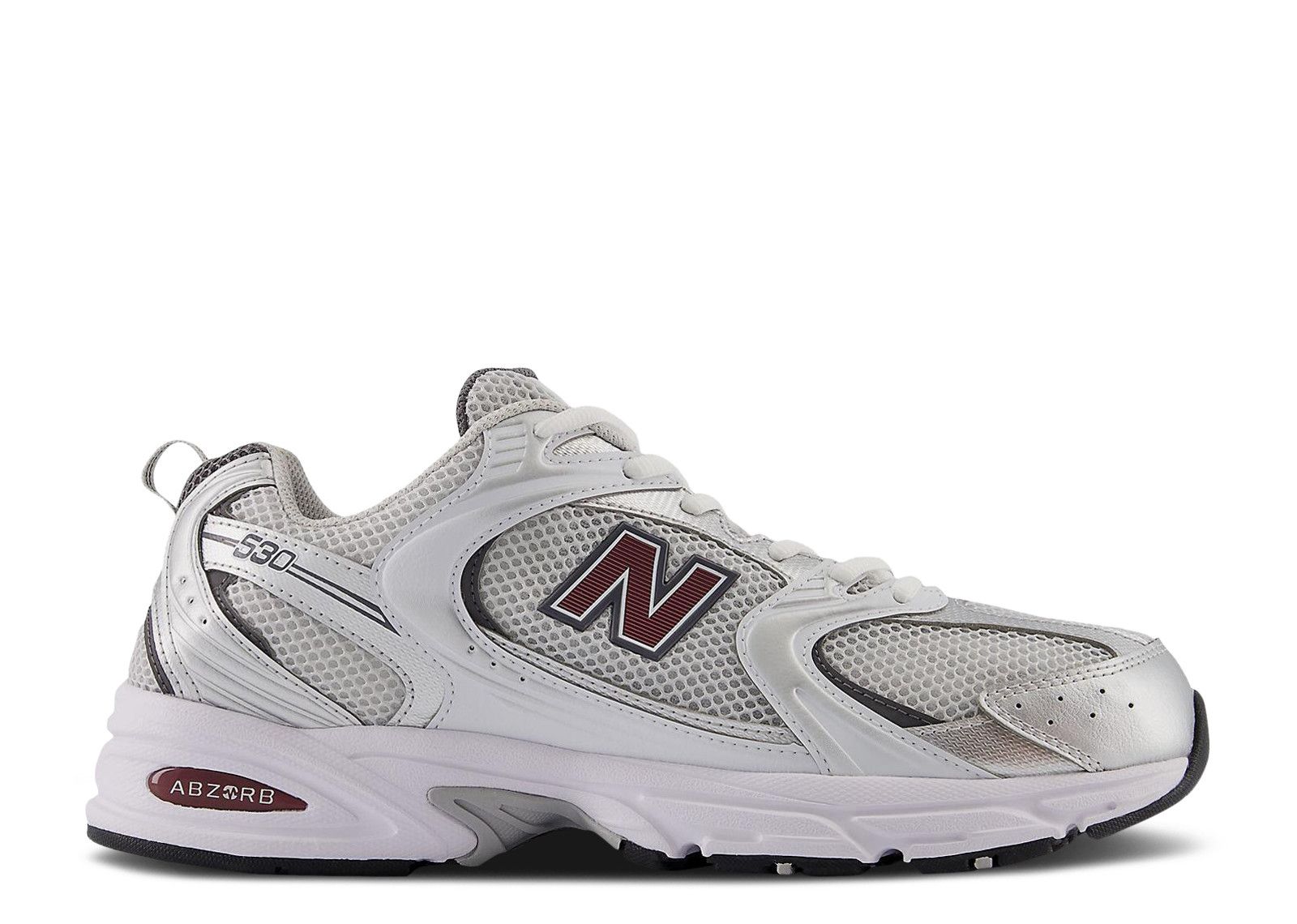 New Balance 530 'Silver Burgundy' New Balance MR530GS Flight