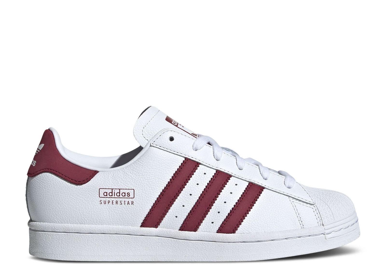 Adidas Wmns Superstar 'White Shadow Red'
