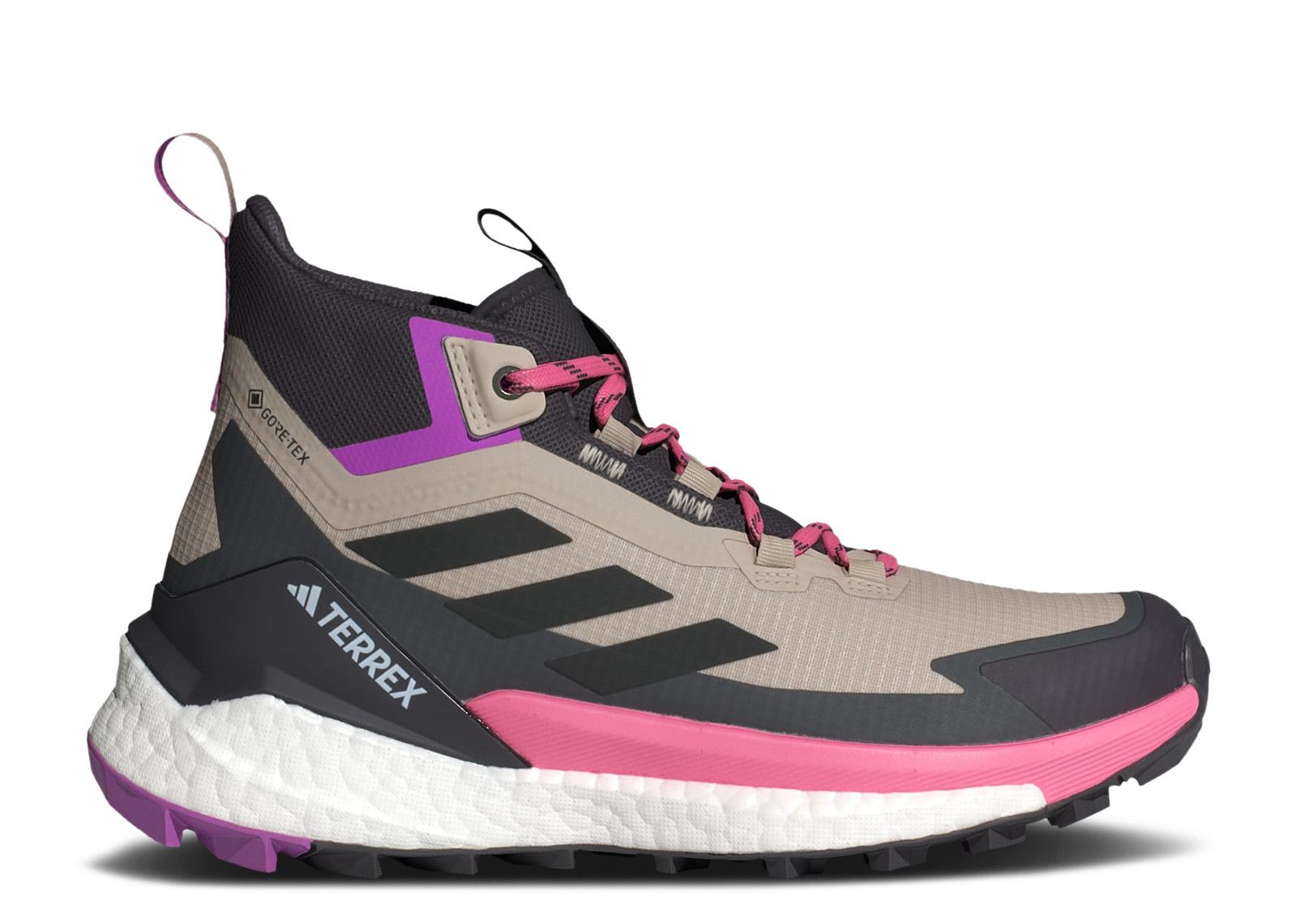 Adidas Wmns Terrex Free Hiker 2.0 GORE-TEX 'Wonder Beige Pink Fusion Black'