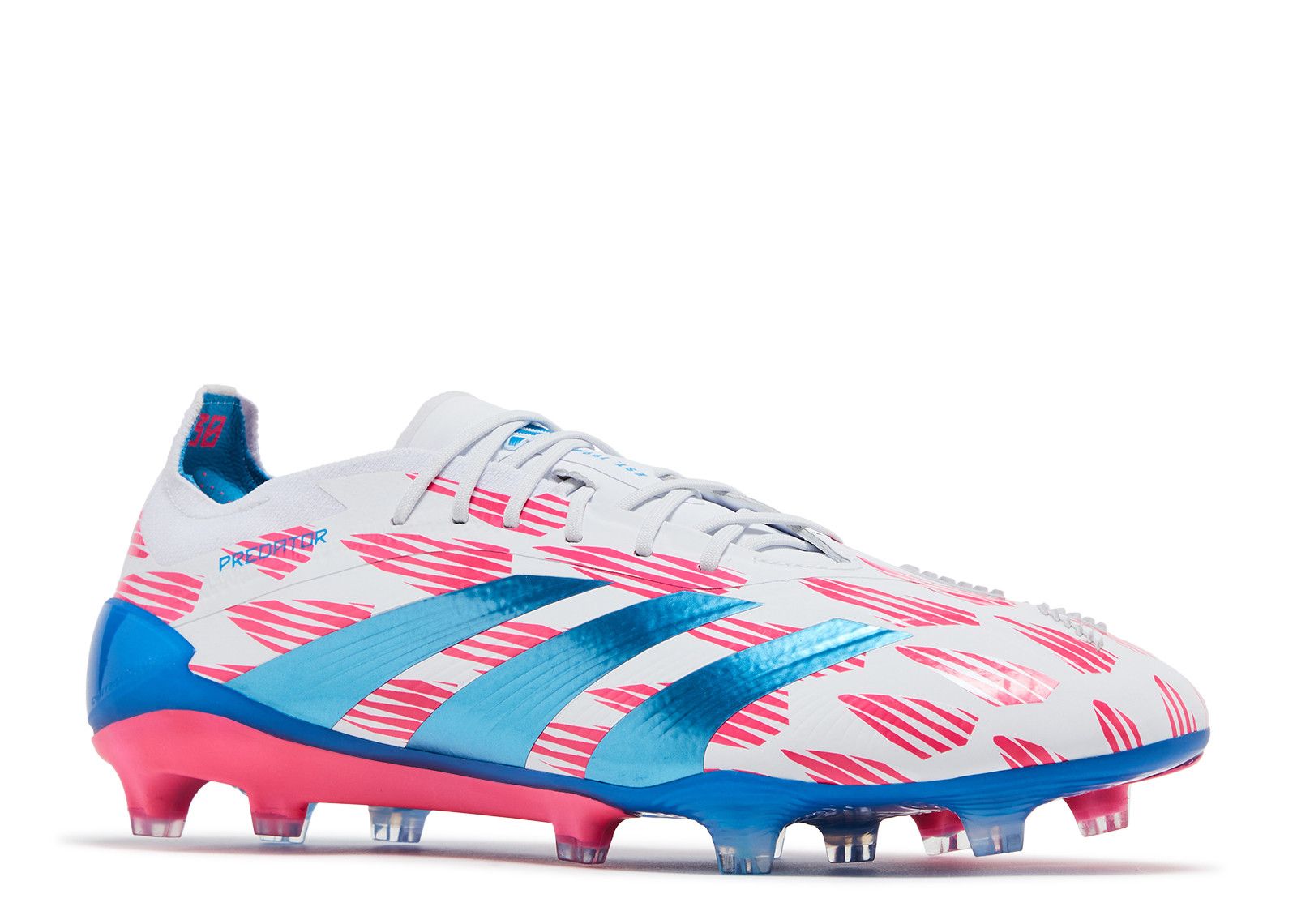 Adidas Predator Elite FG Soccer Cleats Shoes new white pink IF8866 Mens Size 12 Buy Adidas Predator Elite FG (IF8866) cloud white/solar blue  main image 2