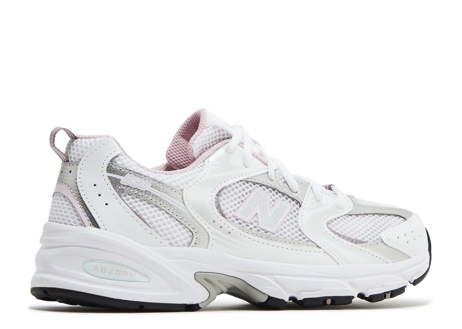 New Balance 530 Big Kid 'White Mid Century Pink' - New