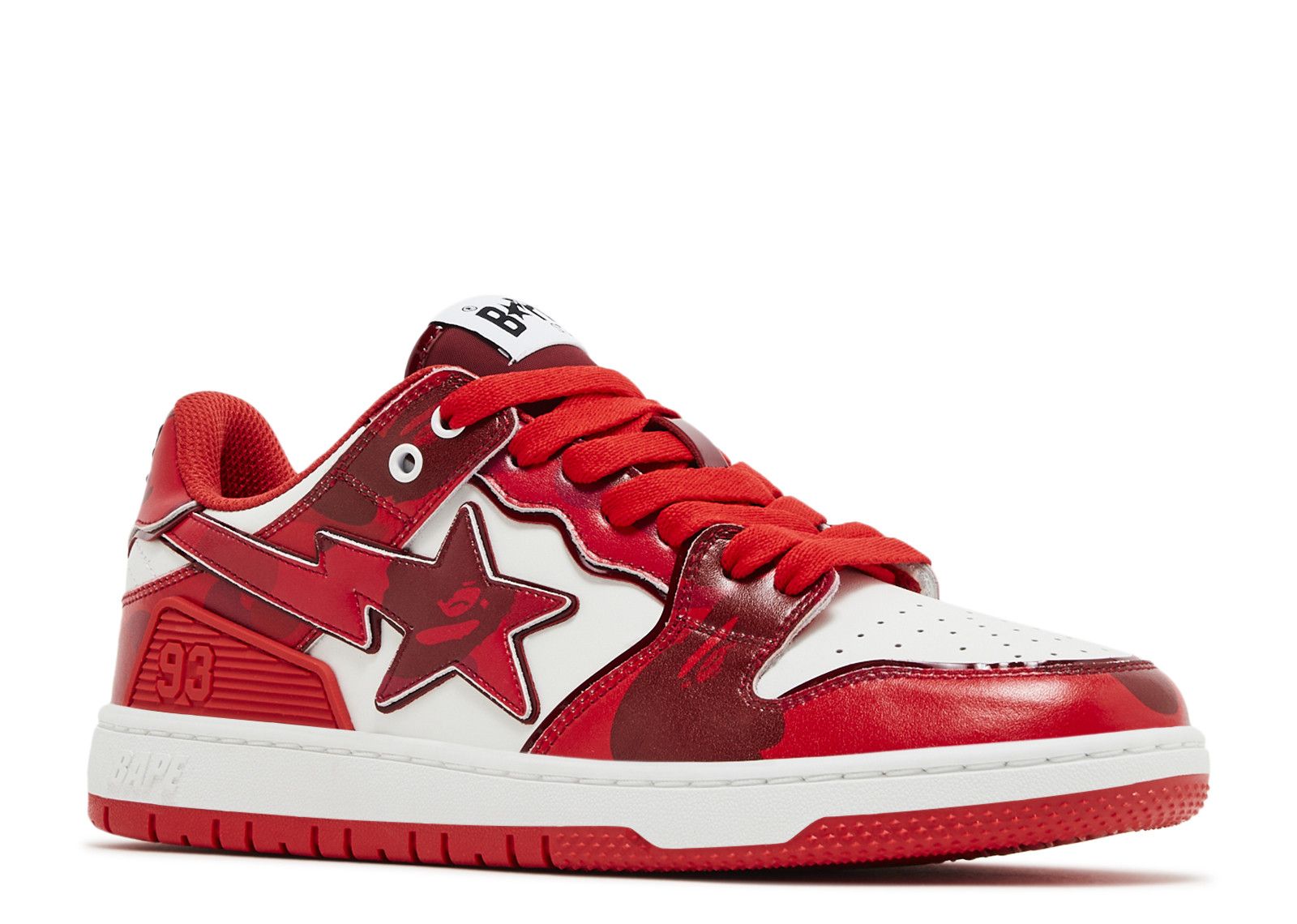 Sk8 Sta #1 M2 'Red' - BAPE - 1K80191310 RED - red | Flight Club