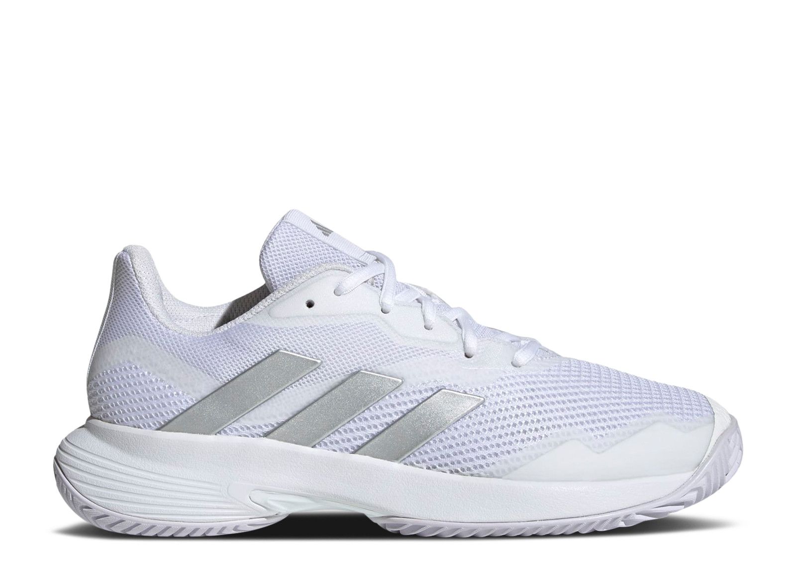 Adidas Wmns CourtJam Control 'White Silver Metallic'