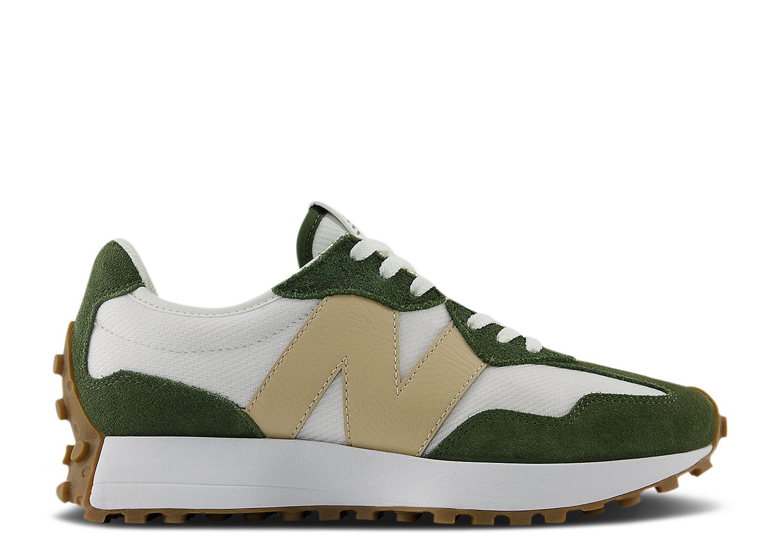 New Balance CALIA X Wmns 327 'White Green Tan' - New Balance