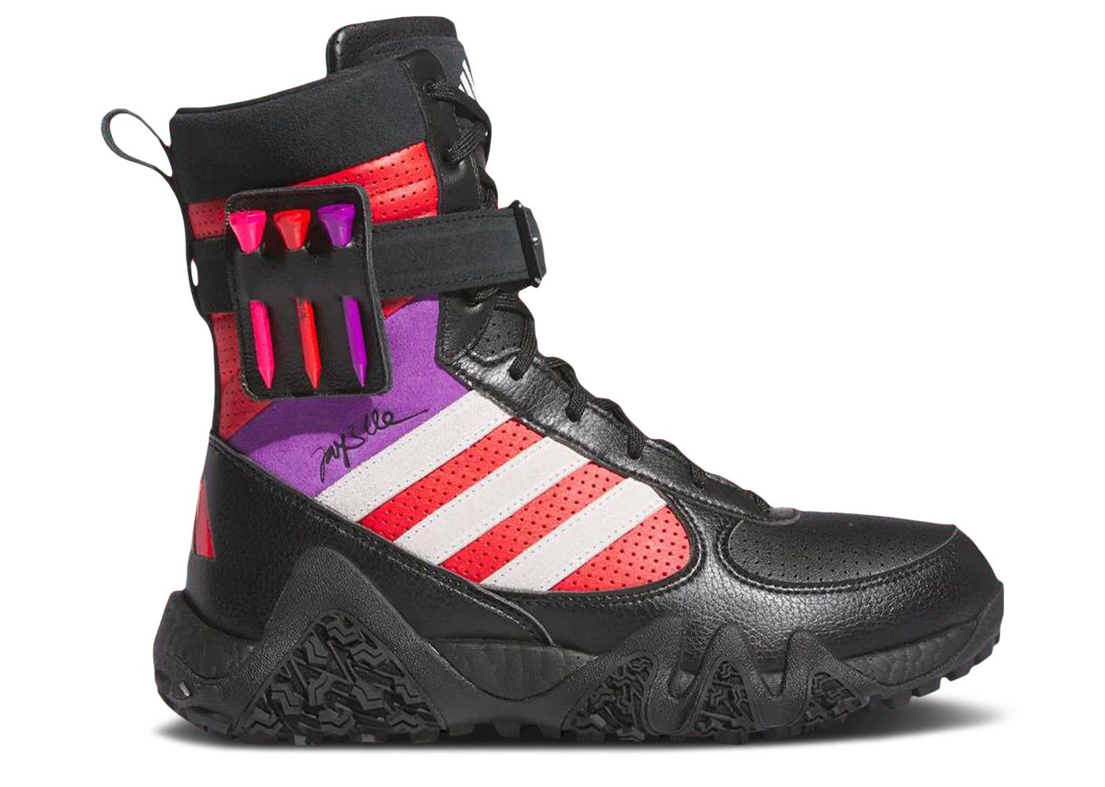 Adidas Jay3lle x Wmns CodeChaos Boot Spikeless Golf 'Black White Red'
