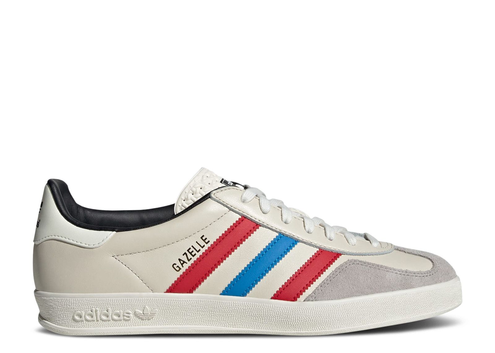 ★adidas★ Gazelle Indoor White Red Blue IE9091 Gazelle Indoor 'Chalk Scarlet Blue' - Adidas - IE9091