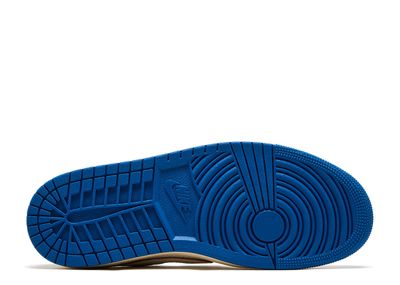 Fragment Design x Travis Scott x Jordan 1 Low OG SP 'Sail Military Blue'