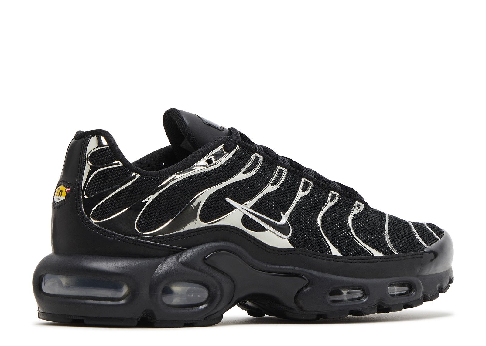 NIKE ☆ Air Max Plus ‘Black Chrome’ Nike Air Max Plus Black Chrome Mens Shoes Sz 9.5 NEW*FJ2591