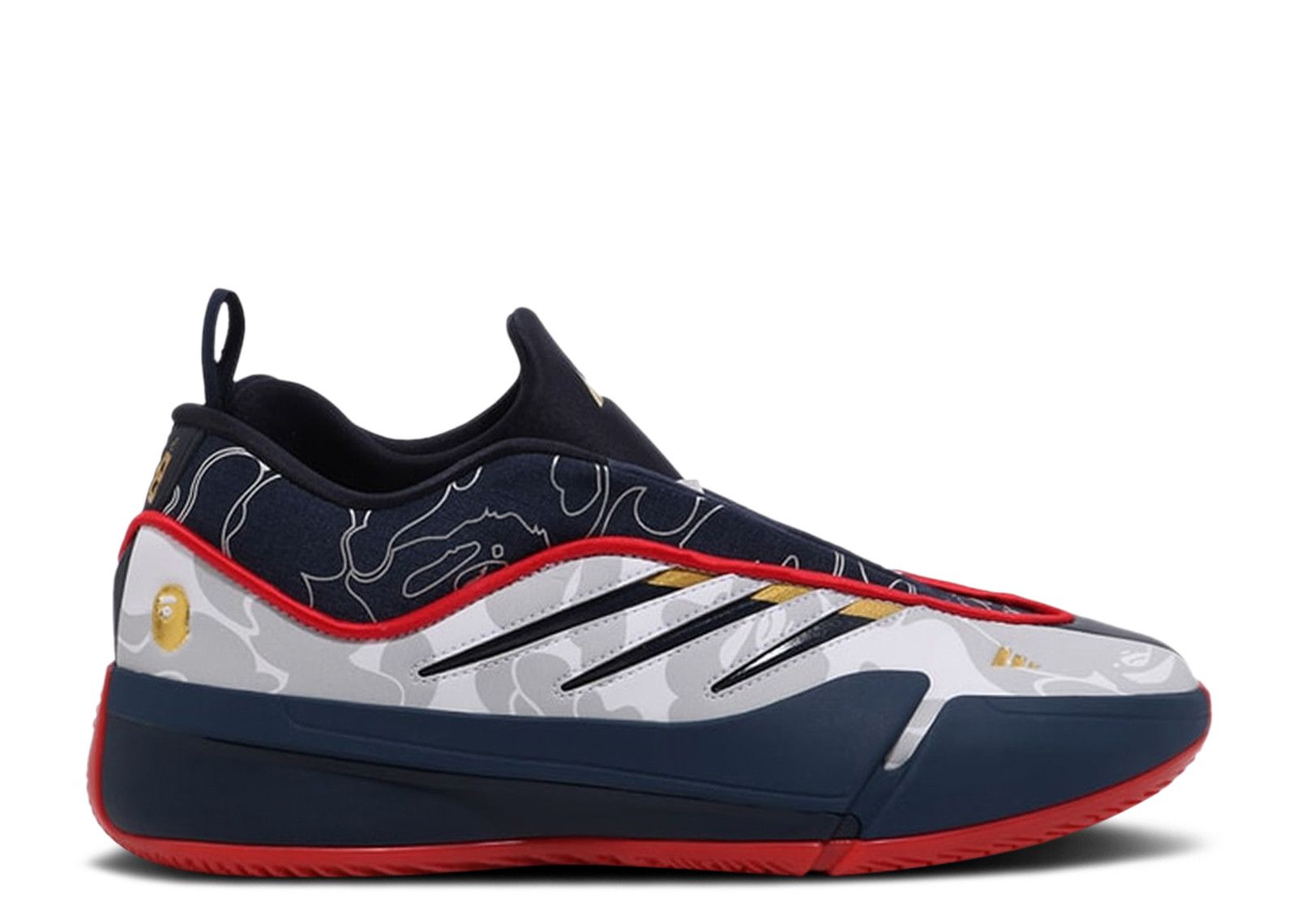 BAPE X Dame 9 'Olympic' - Adidas - IH0787 - footwear white/core