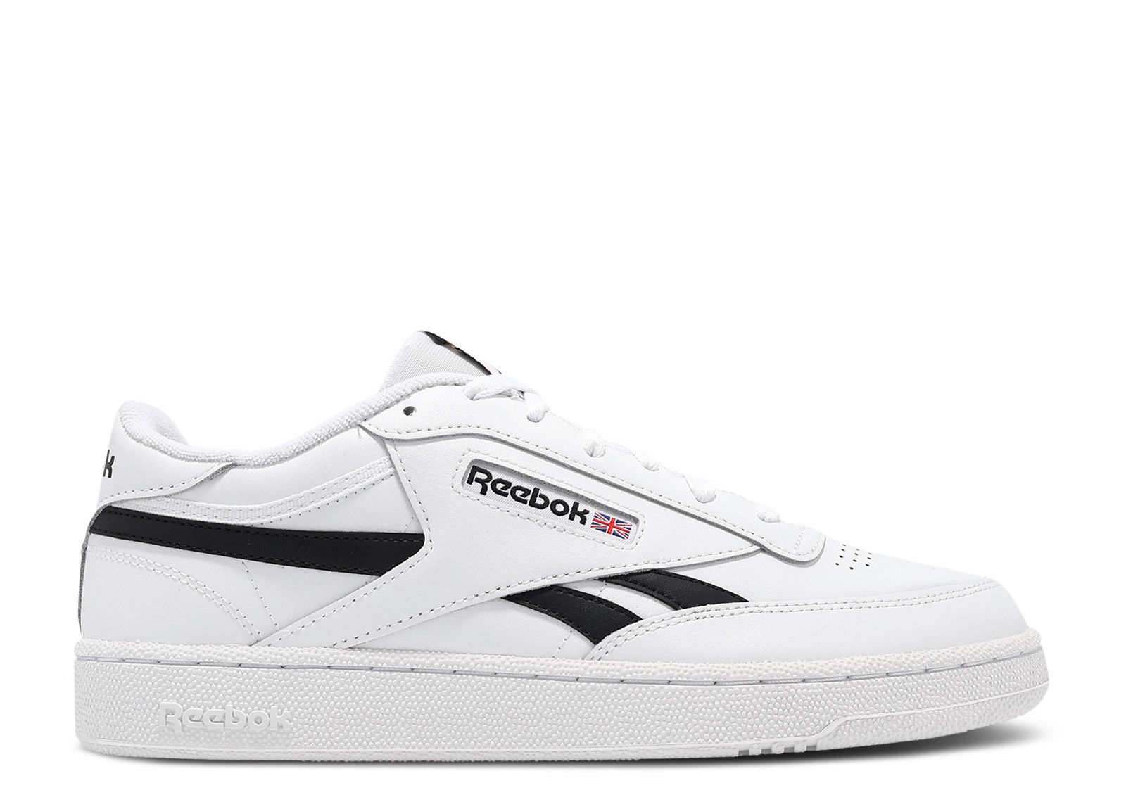 Reebok Club C Revenge White Black Sneakers Men\'s Shoes 100032883 Reebok Low Men main image 4