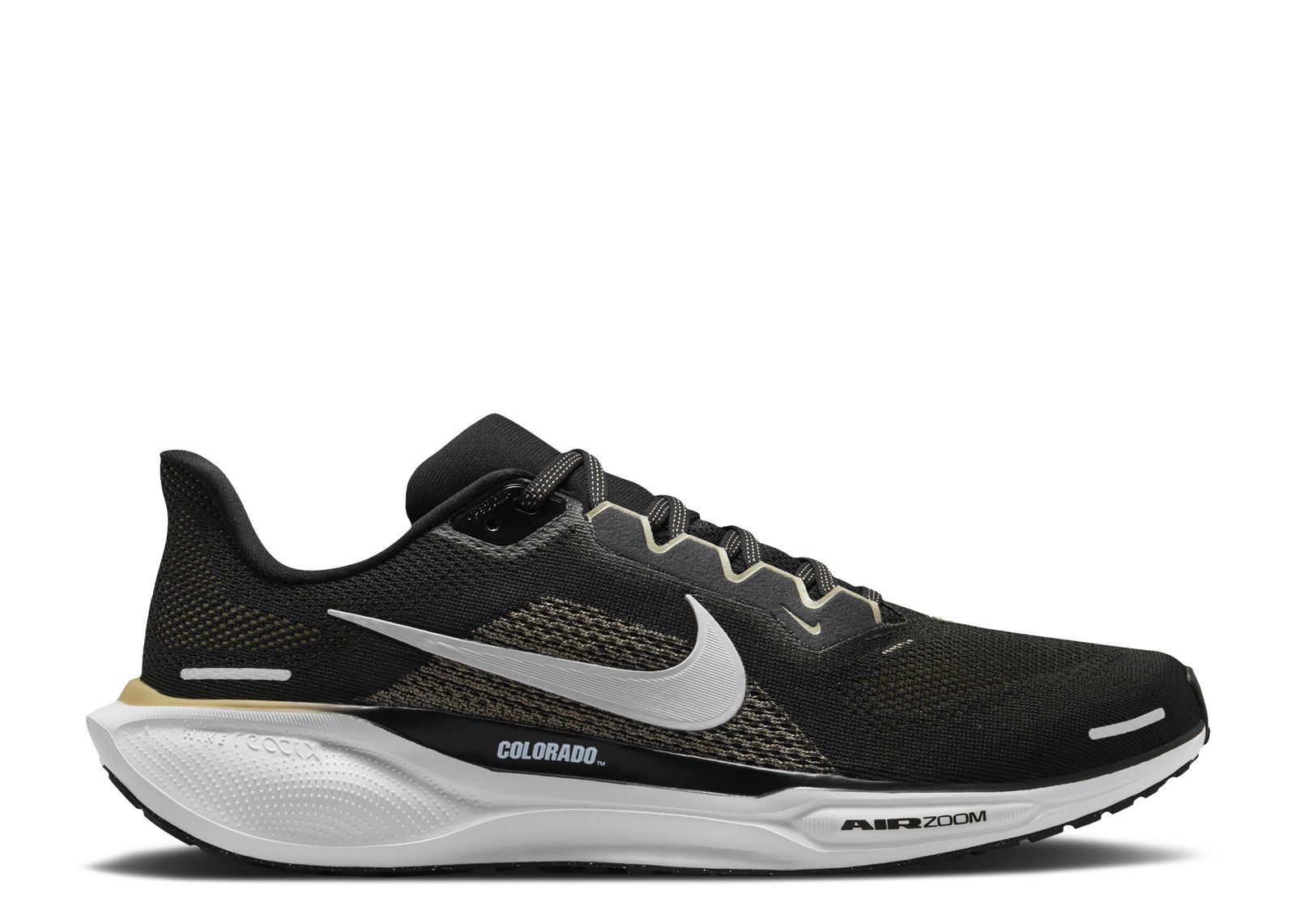 Nike Air Zoom Pegasus 41 Colorado Buffaloes Black Gold FZ5109-001 Mens Size 9 Mens 9 - Nike Air Zoom Pegasus 41  main image 2