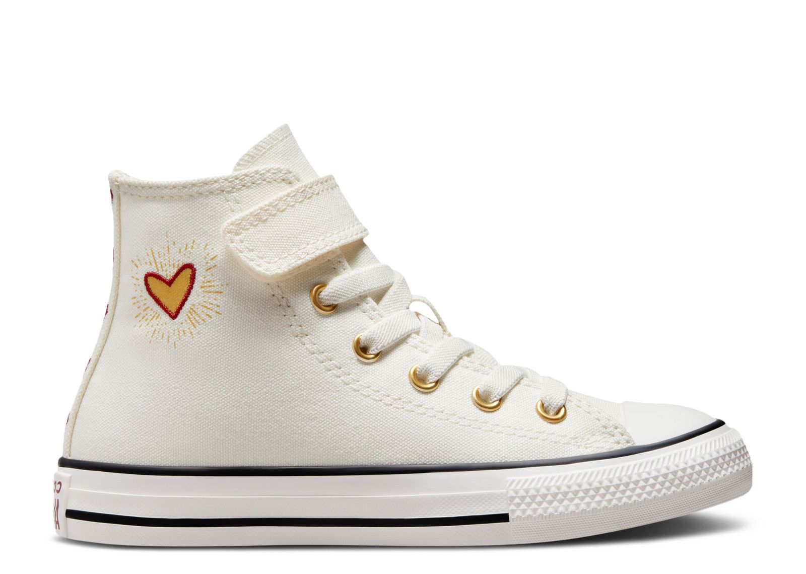 white and gold chuck taylors