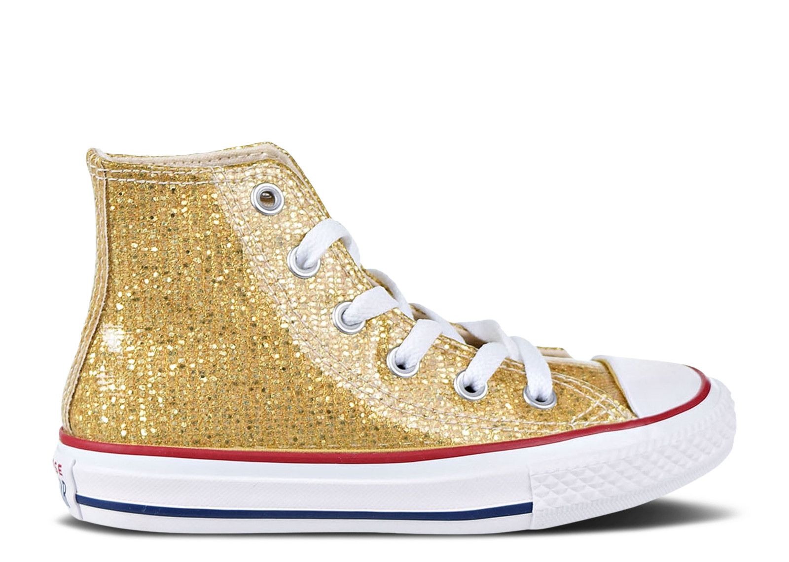 Chuck Taylor All Star High GS 'Gold Glitter' - Converse