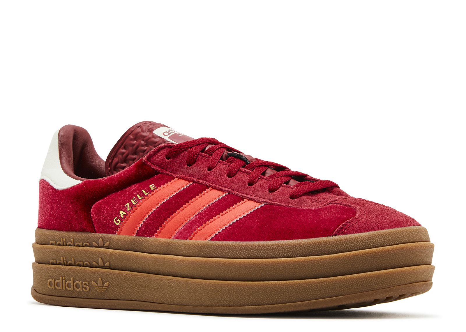adidas gazelle silver green womens adidas Gazelle 'Team Victory Red Off White Cream White' Men's Shoes 9.5 main image 0