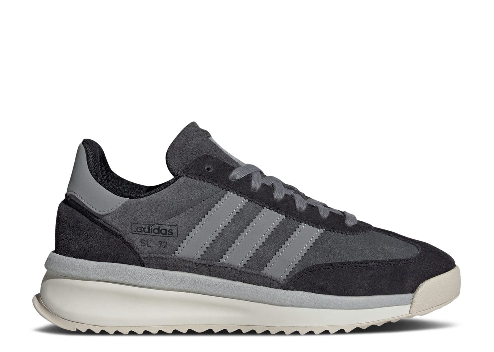 スニーカー adidas SL 72 RTN Black Charcoal IH5633 SL72 RTN 'Grey Black' - Adidas - IH5633 - grey six/grey