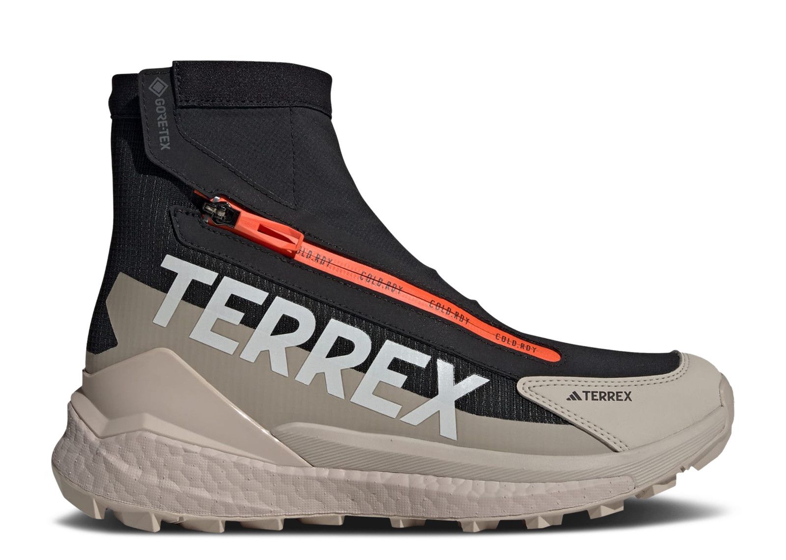 Adidas Terrex Free Hiker 2 Cold.RDY GORE-TEX 'Wonder Beige Black Orange'