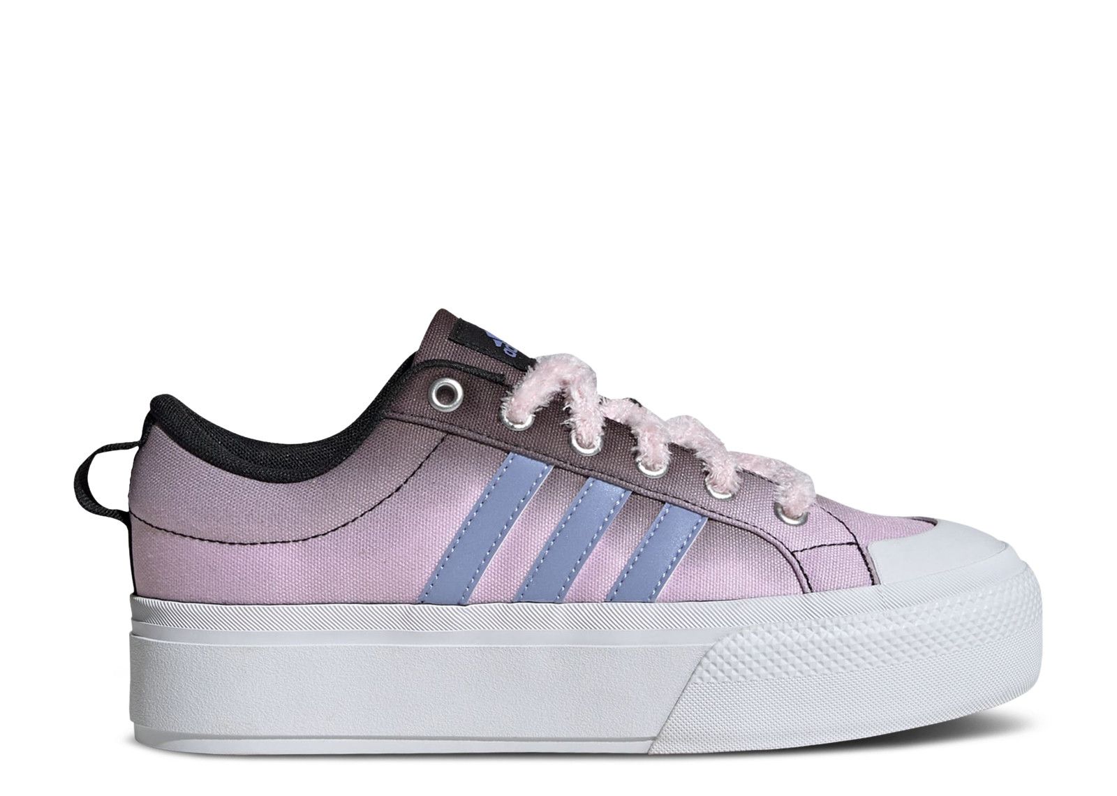 adidas Women's Bravada 2.0 Platform Shoes, Size 7, Blue/Pink