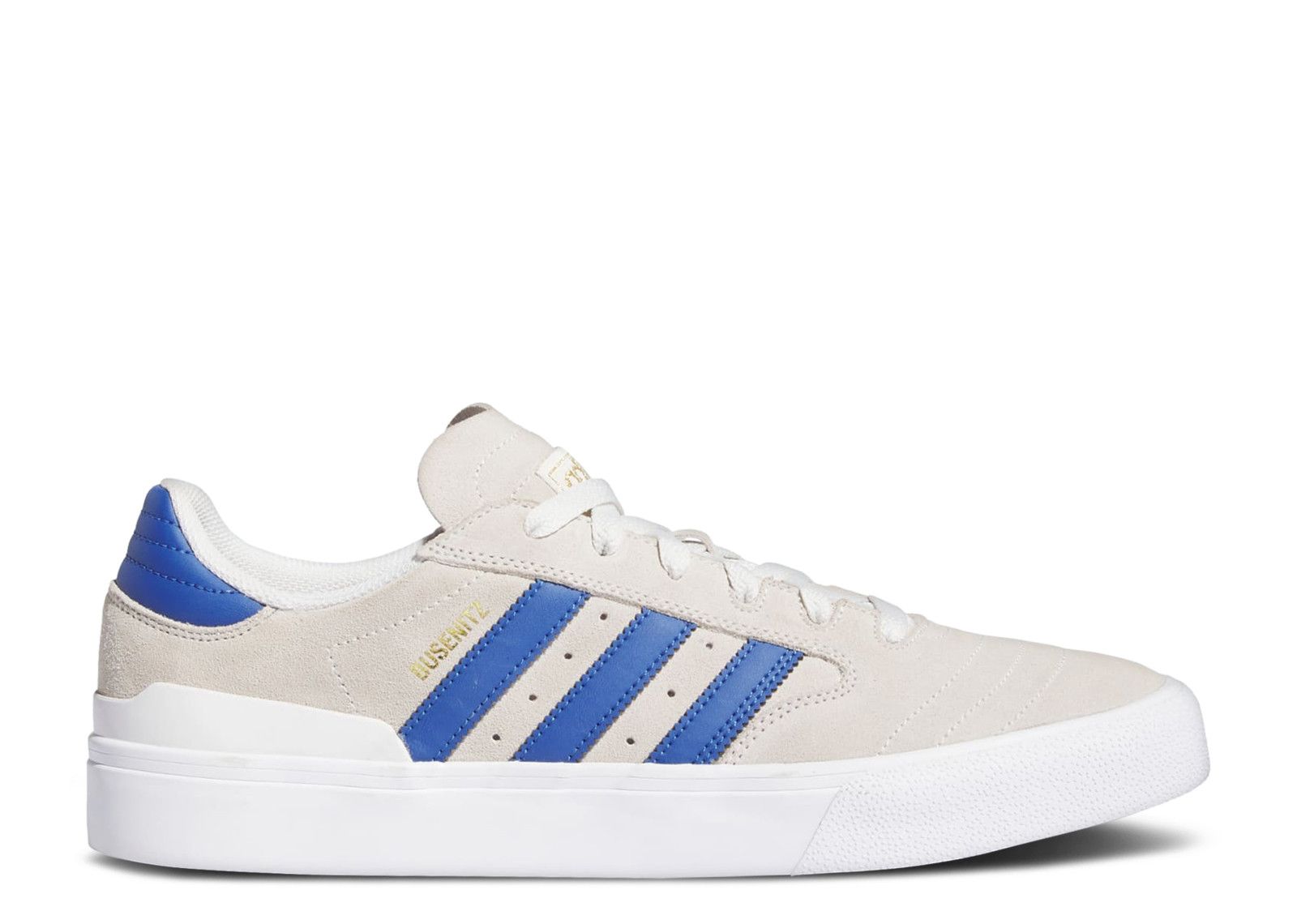 Men\'s Adidas Busenitz Vulc II Shoes - US 8.5 / Crystal White / Royal Blue / Busenitz Vulc II adidas-skateboarding Mens Shoes in  main image 2