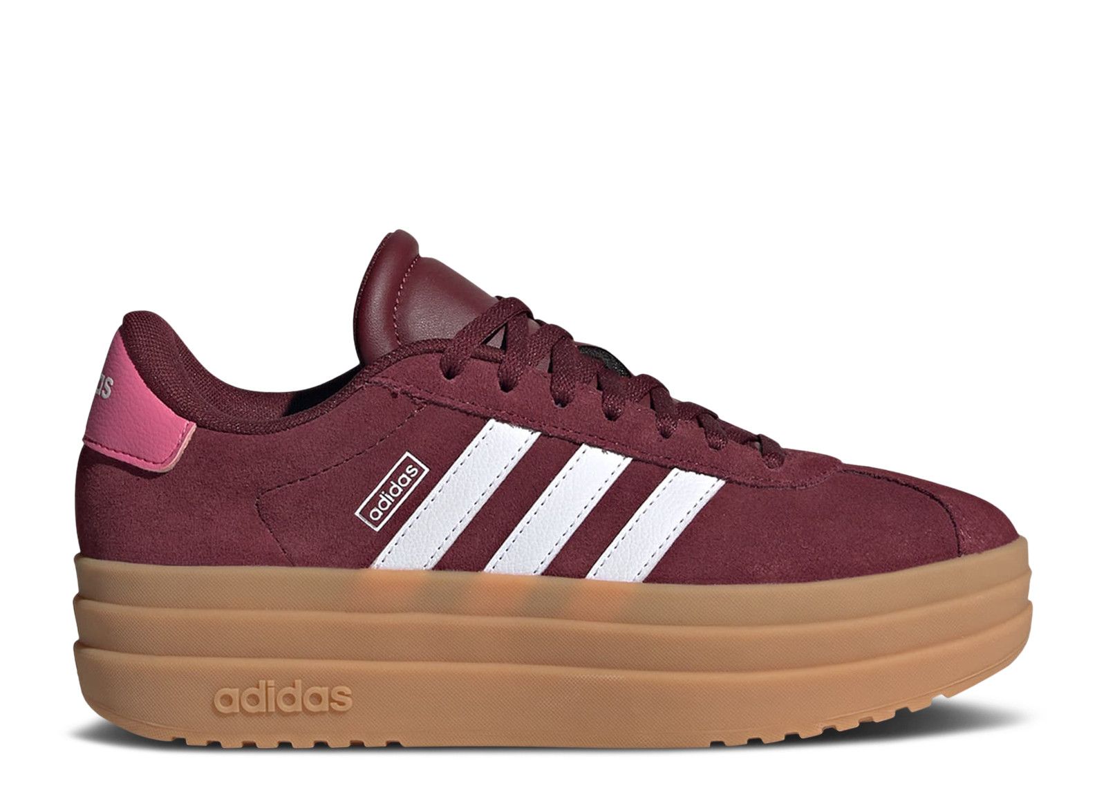 Adidas VL Court Bold J 'Shadow Red Pink Fusion'