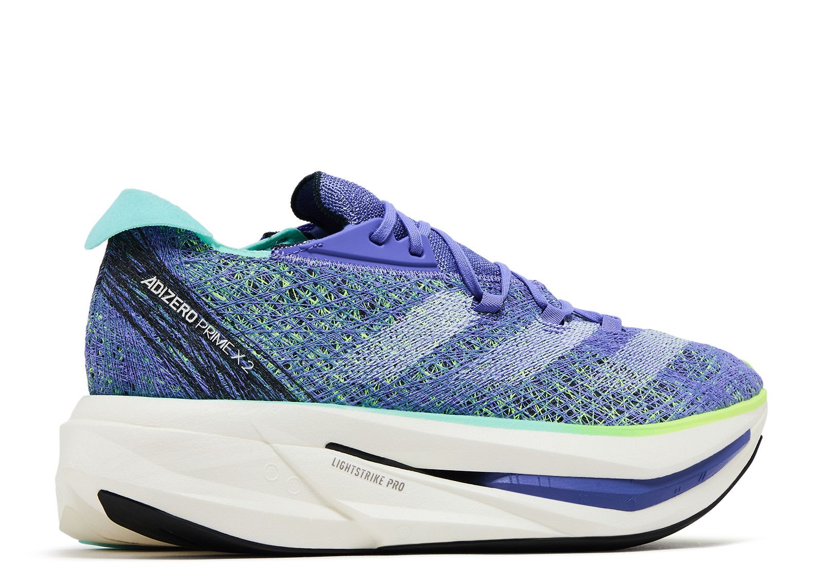 Adidas Adizero Prime X 2.0 Strung ‘Cobalt Blue Lucid Lemon’
