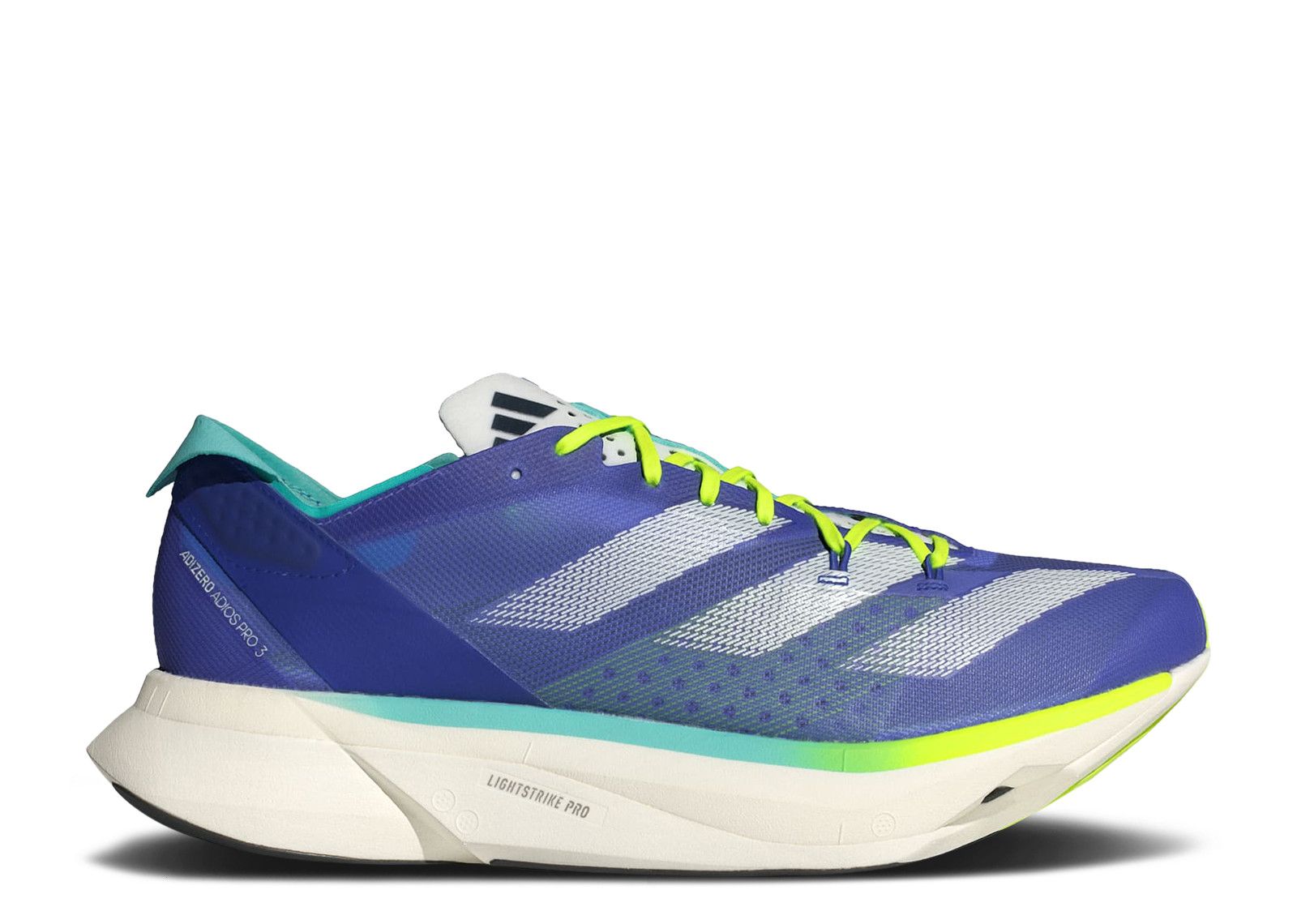 Adidas Adizero Adios Pro 3 'Cobalt Blue Lucid Lemon'