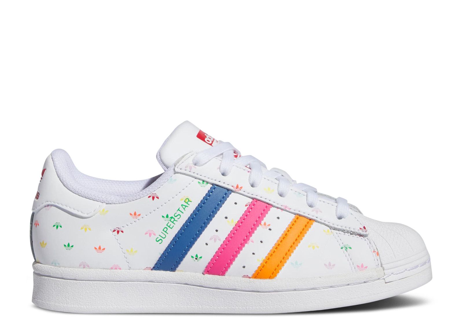 Adidas Superstar Cloud White Pulse Magenta Better Scarlet GS