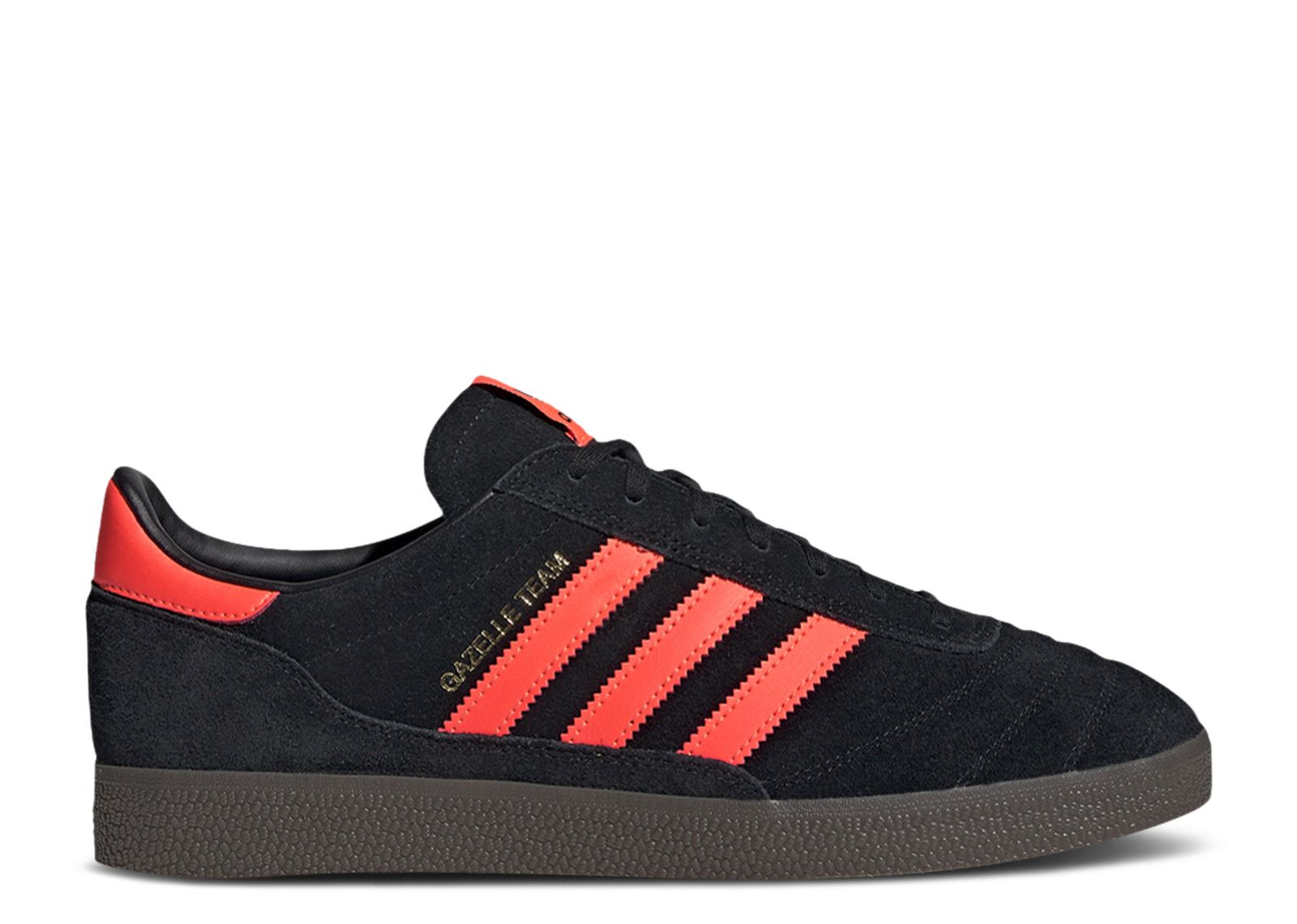 ★adidas★ Gazelle Team Black Orange II0006 II0006 adidas Originals Gazelle Team Core Black Solar Orange