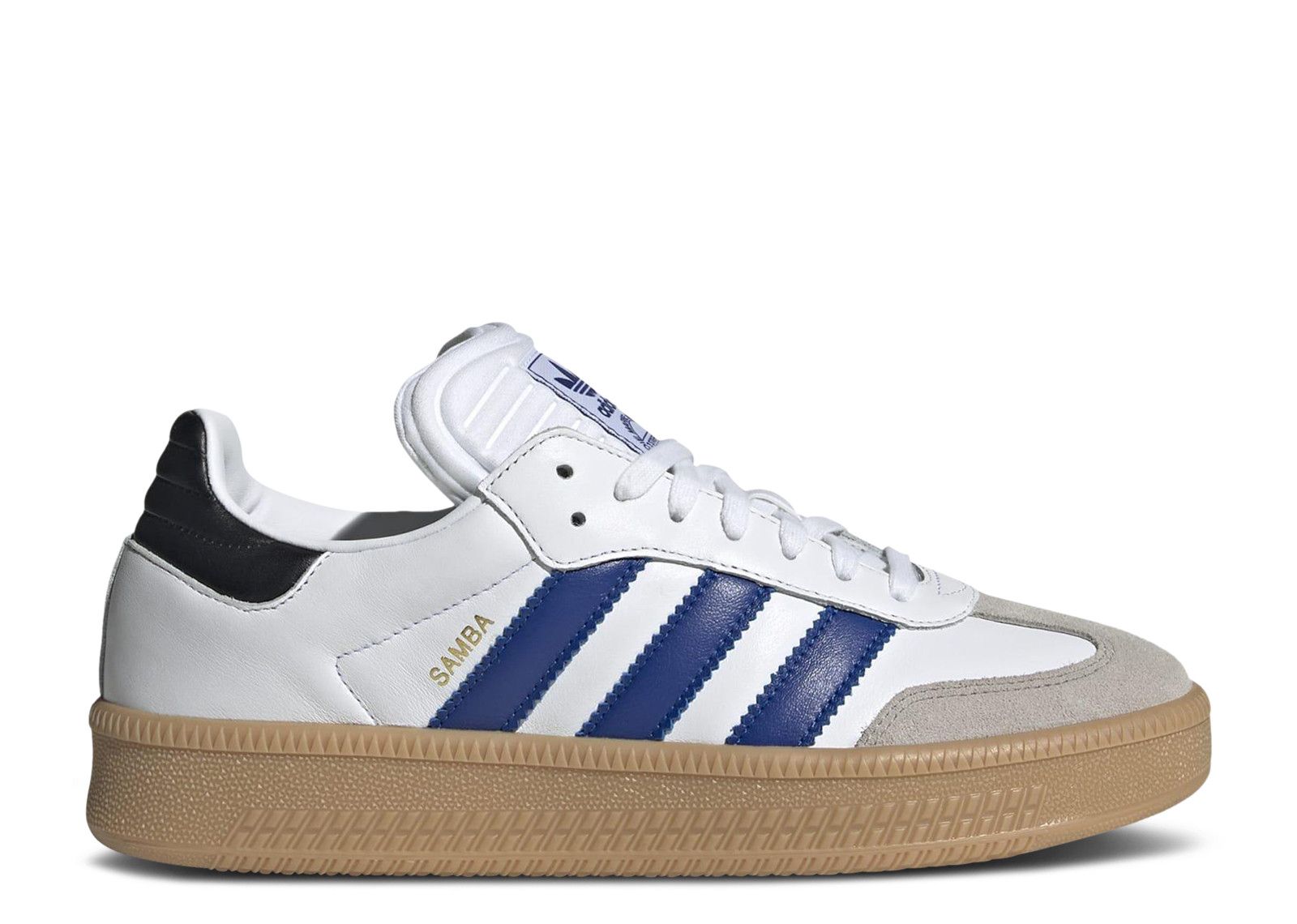◆adidas◆ Samba XLG White Blue IE9182 Samba XLG 'White Royal Blue Gum' - Adidas - IE9182
