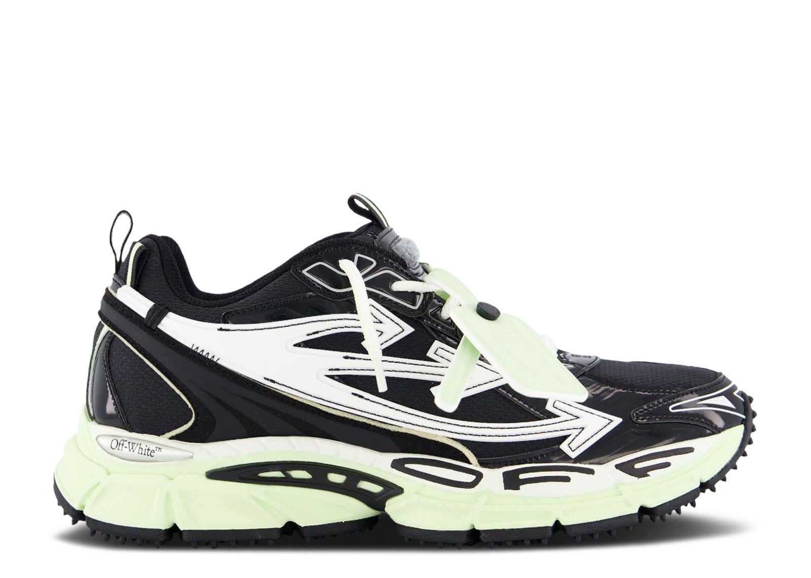 Off-White ブラック アローロゴ ミュール 18337457_39358587_1000.jpg