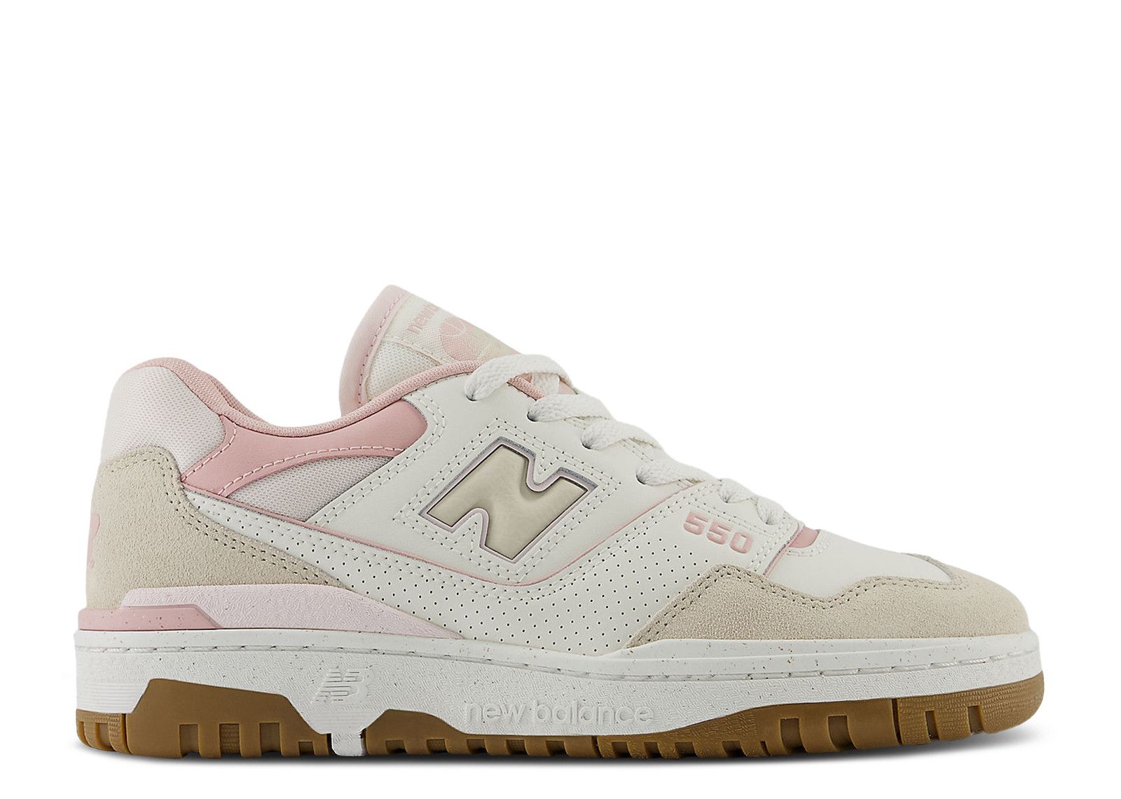 New Balance Wmns 550 'Sea Salt Pink Granite' - New Balance - BBW550HL - sea  salt/pink granite/orb pink | Flight Club