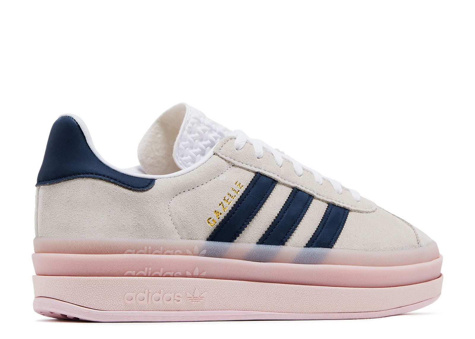 Adidas Wmns Gazelle Bold ‘White Clear Pink Indigo’