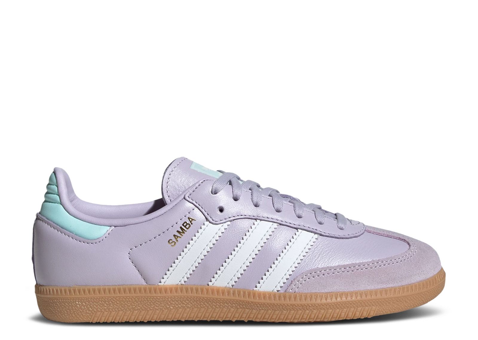 Adidas Samba OG J 'Silver Dawn Aqua'