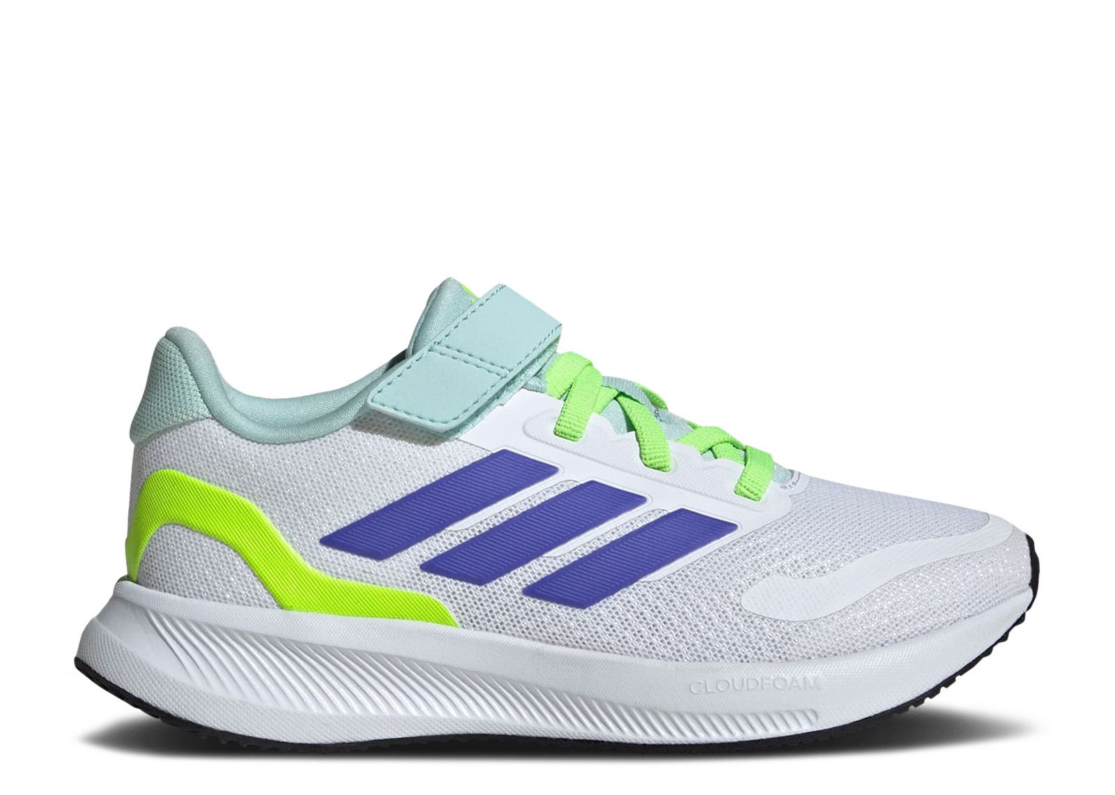 Adidas Runfalcon 5 C 'White Blue Lucid Lemon'