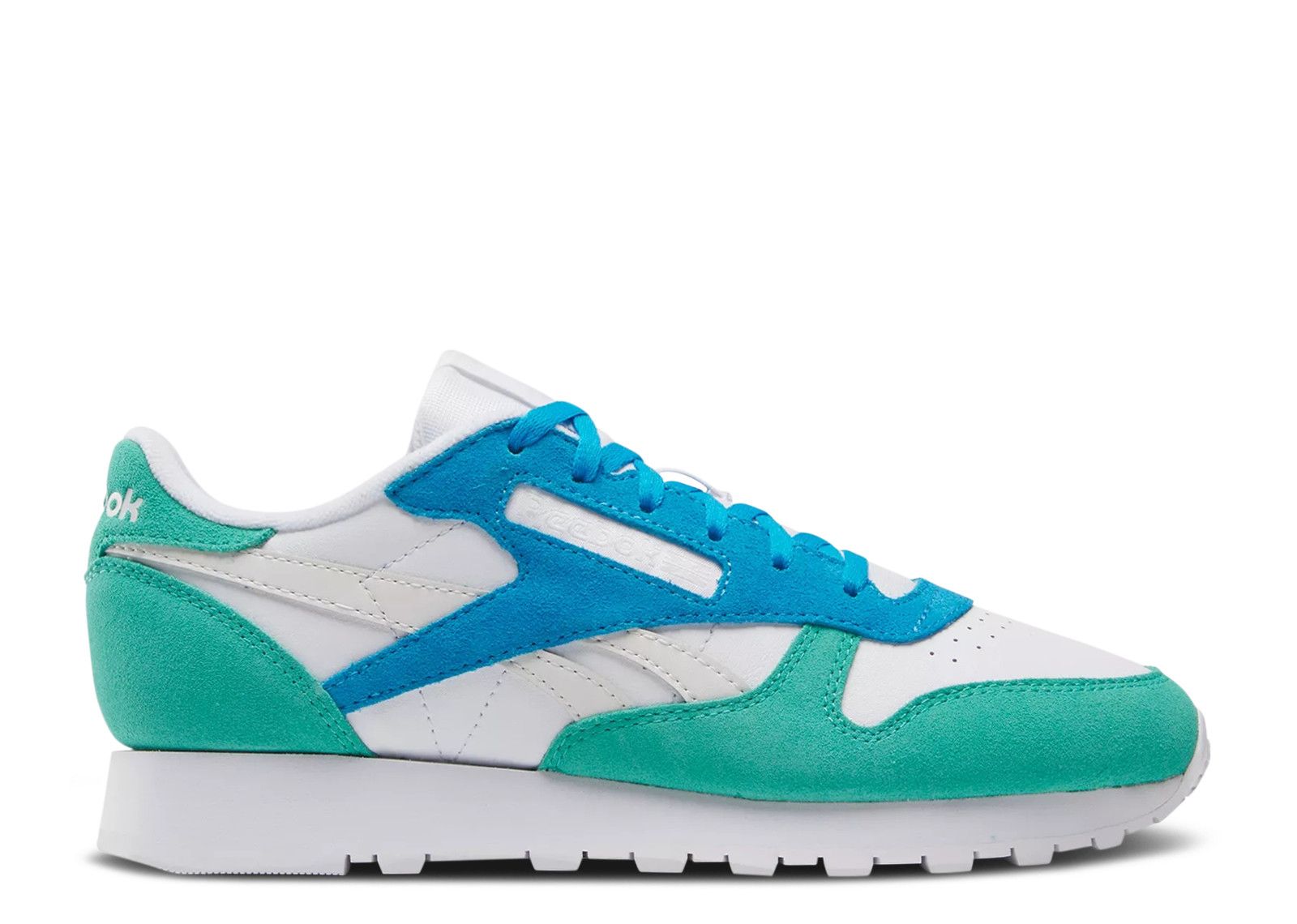 Wmns Classic Leather 'White Unleashed Green'