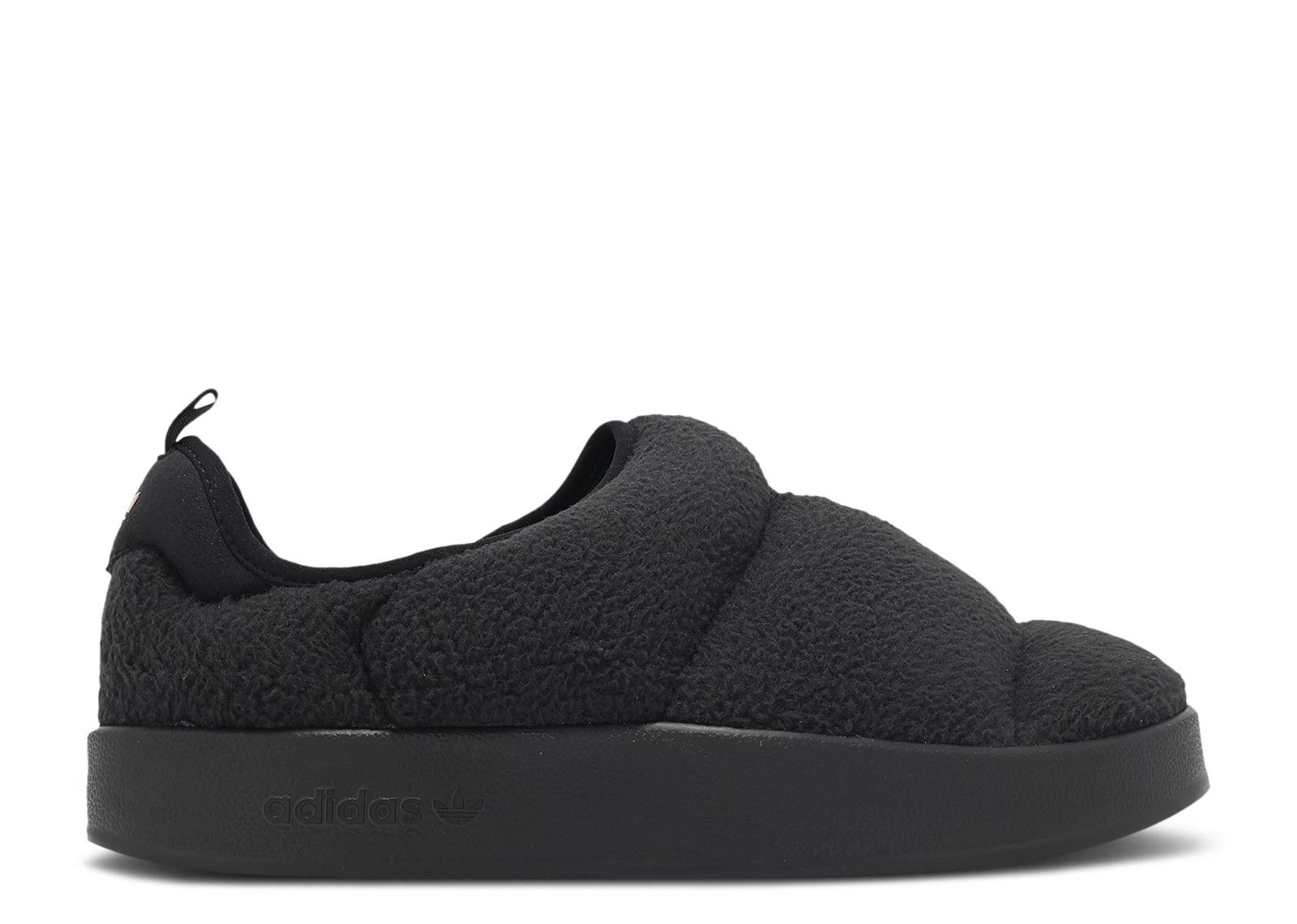 ★人気★ Adidas Puffylette Core Black Earth Straighter Puffylette 'Core Black Fleece' - Adidas - IG7152 - footwear