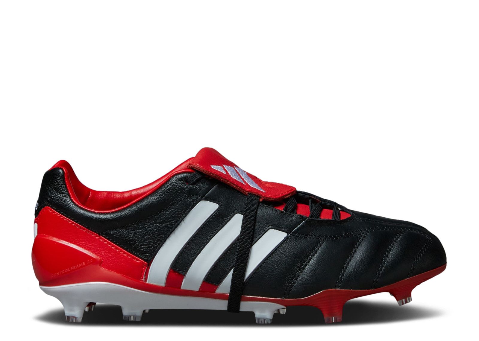 Red adidas predators 2002 on sale