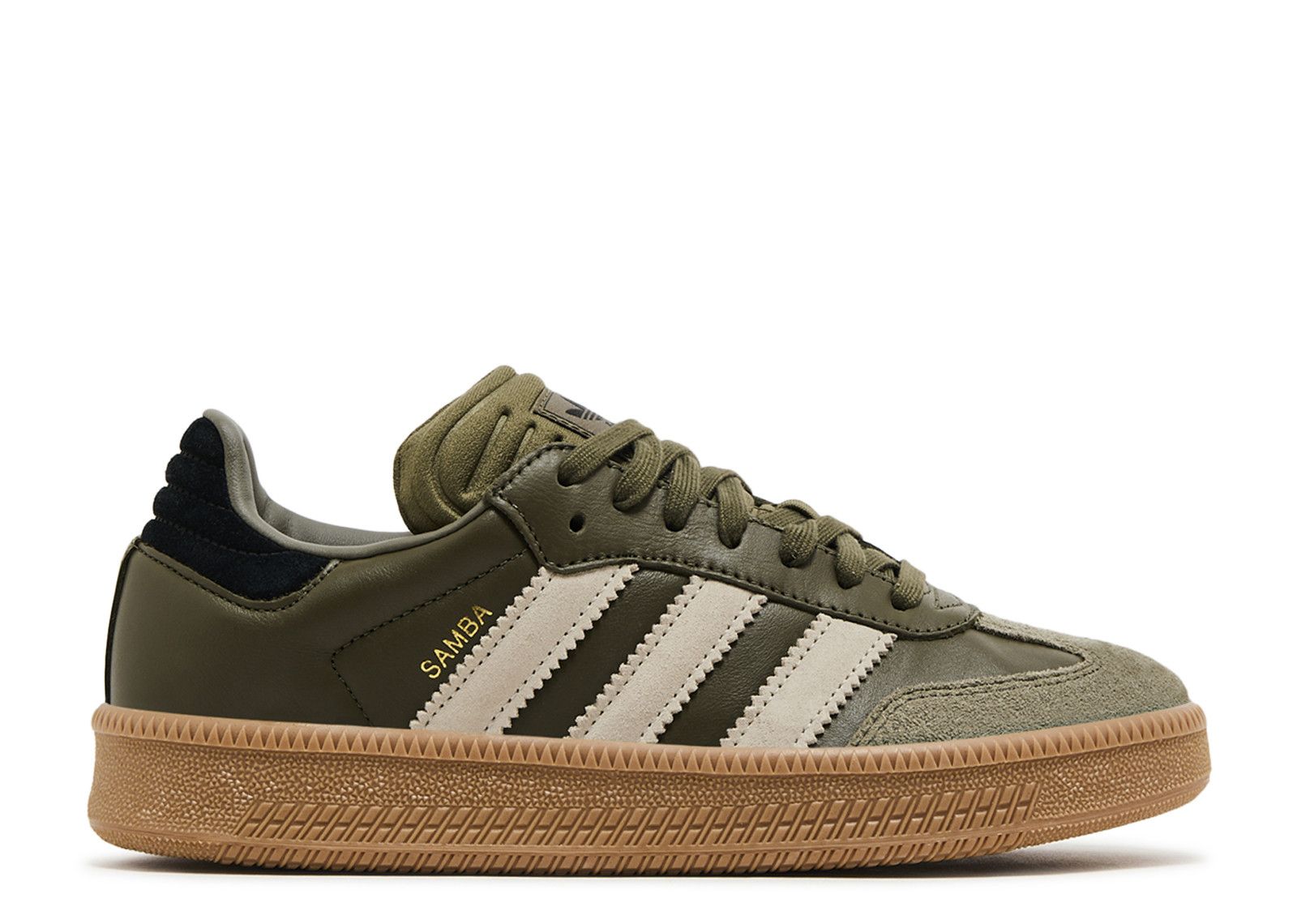 Samba XLG 'Olive Strata' - Adidas - JQ2387 - olive strata/wonder