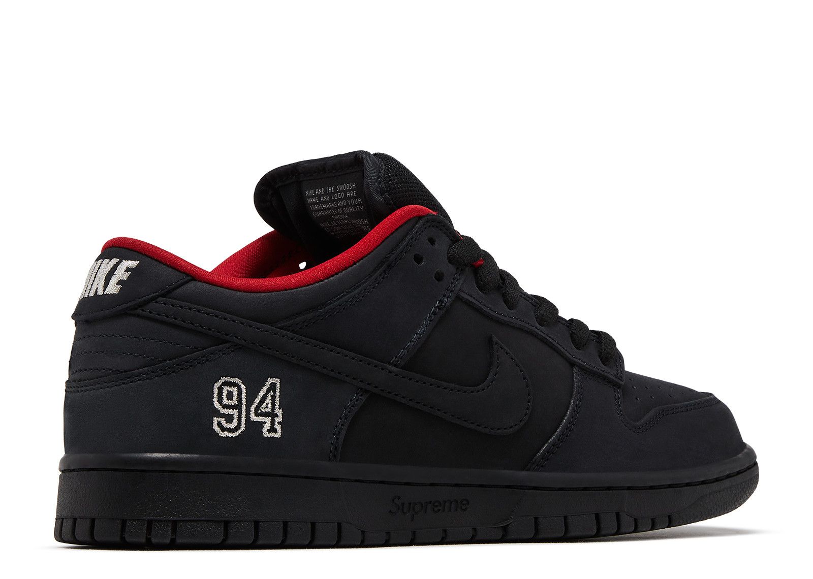 Supreme × Nike SB Dunk Low ブラック 27.5 Supreme Nike SB Dunk Low Black HQ8487-001 Release Info | Hypebeast