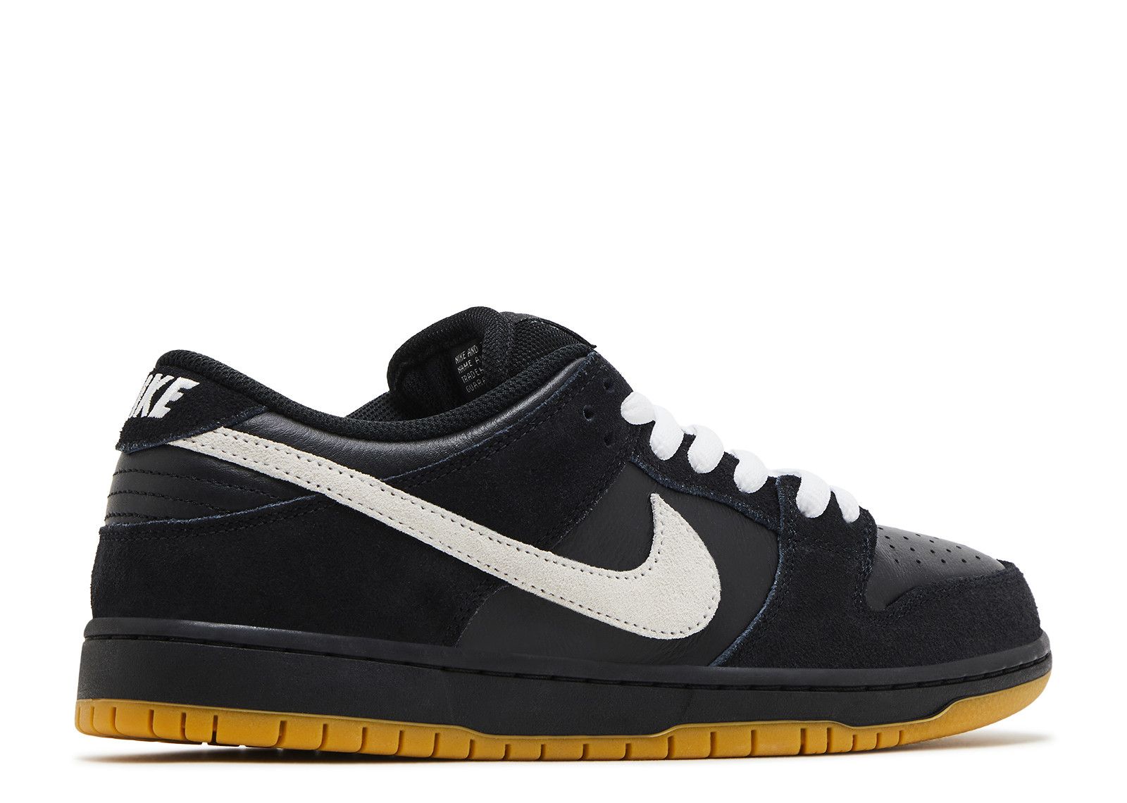 【Nike SB Dunk Low Pro Black Gum 29cm】 NIKE DUNK LOW SB ISO USED SIZE 7 BLACK SNAKE GUM 304292-045