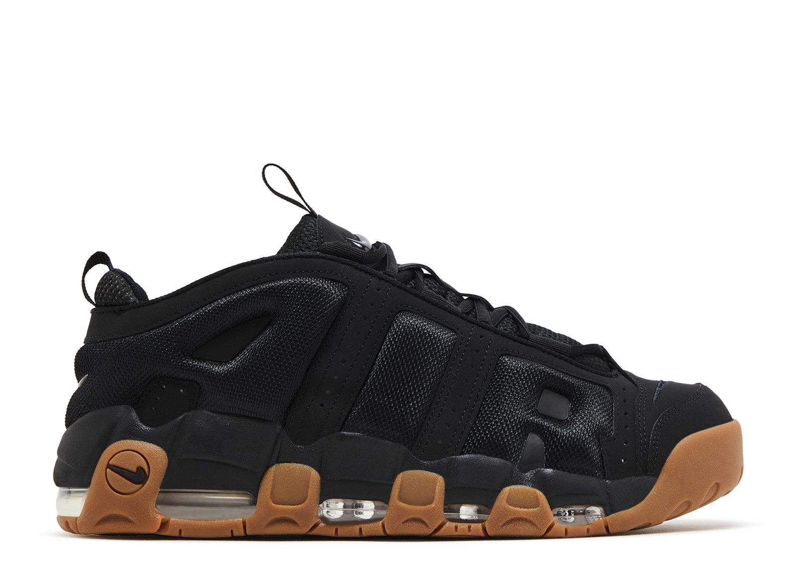 Air More Uptempo Low Black Gum