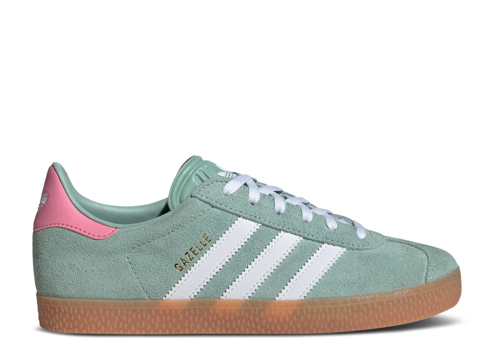 adidas Gazelle J 'Hazy Green Bliss Pink' | Kid's Size 7