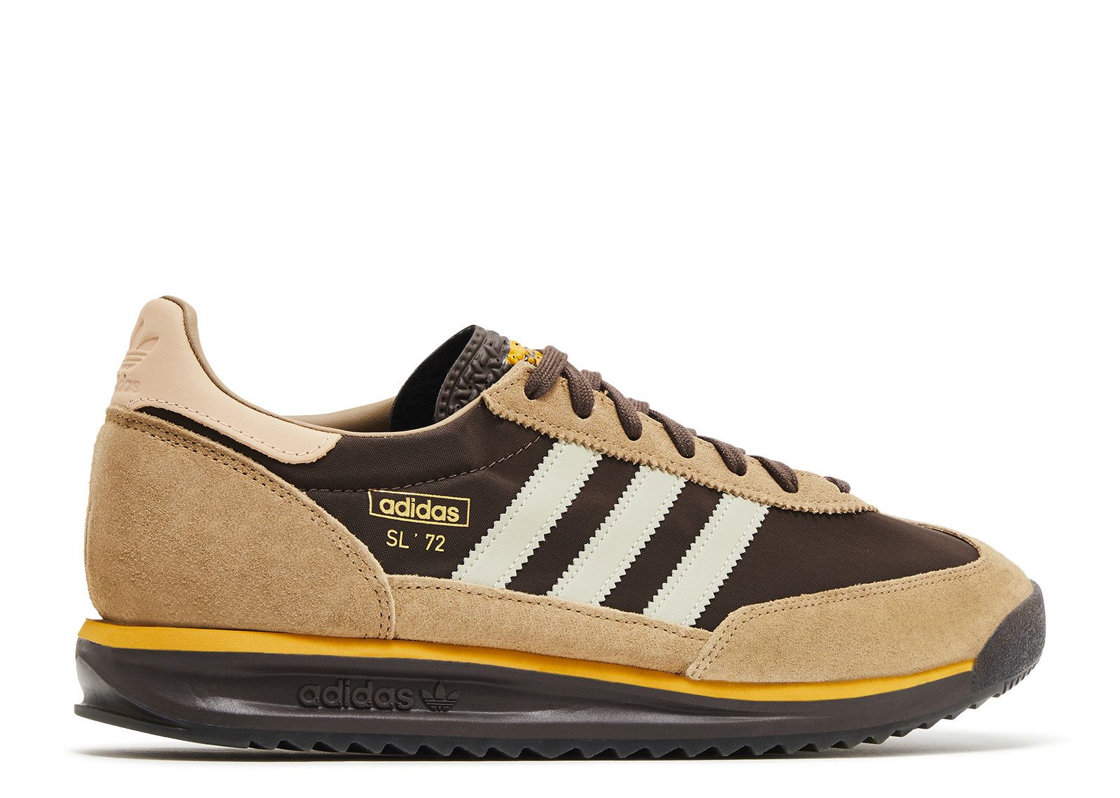 ★adidas★ SL 72 RS Brown IG4645 SL72 RS 'Brown Preloved Yellow' - Adidas - IG4645 - brown