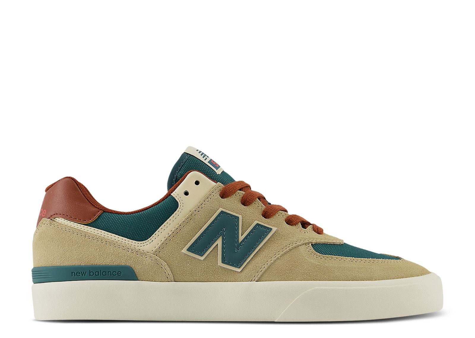 New Balance Numeric 574 Vulc 'Tan Forest Green'