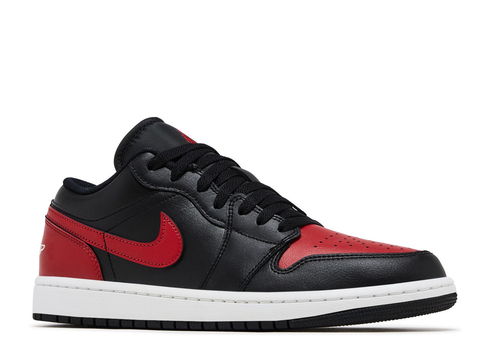 Jordan 1 Low 'Bred' - Air Jordan - 553558 067 - black/varsity red
