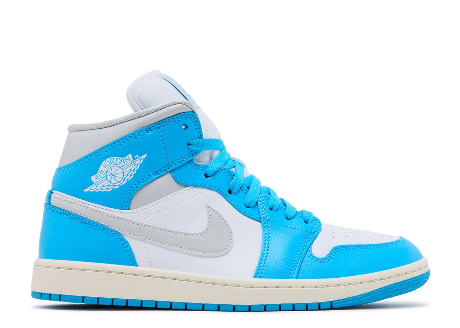 Wmns Jordan 1 Mid 'Dark Powder Blue'
