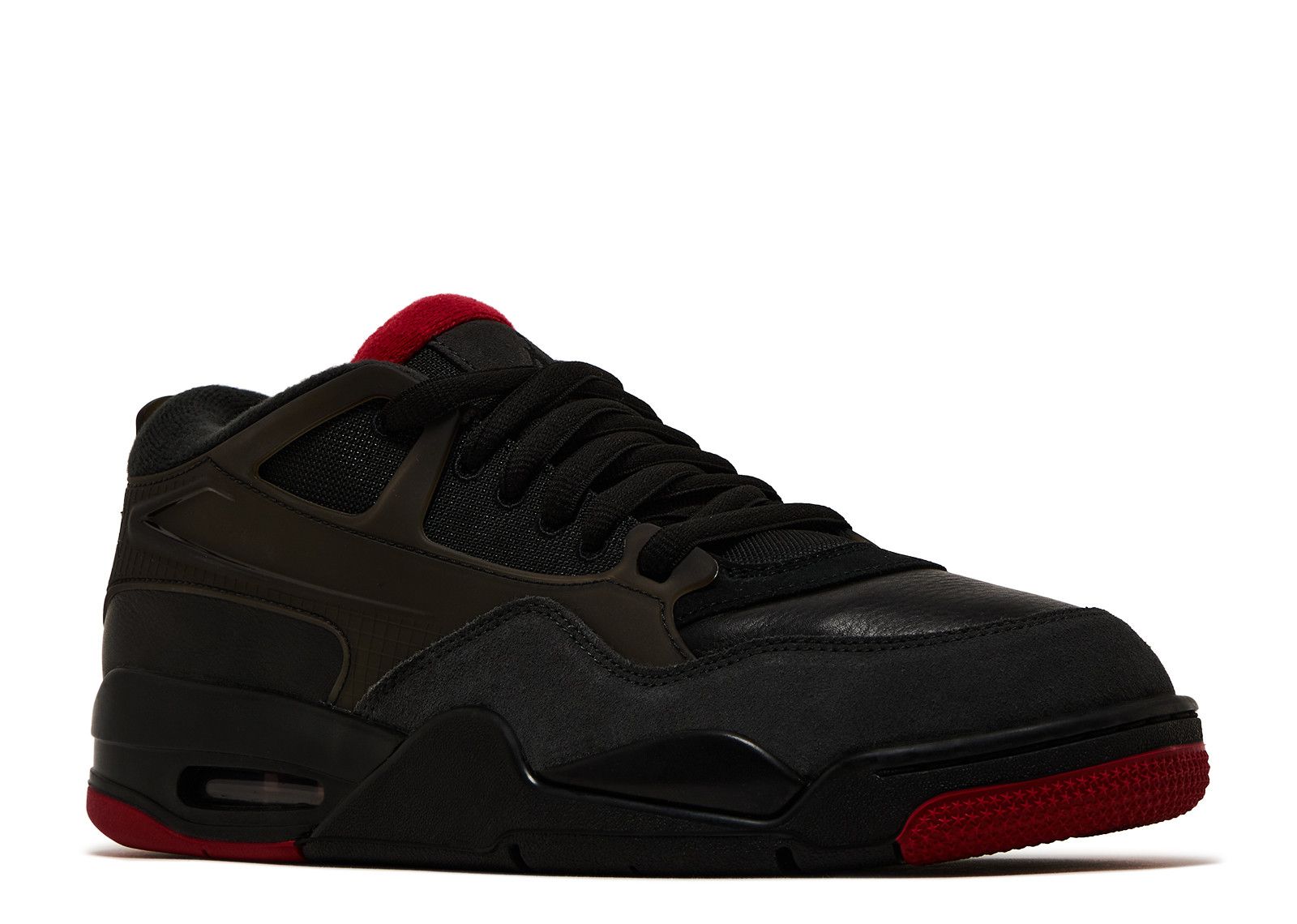 Nike Air Jordan 4 ブラック/レッド Air Jordan 4 RM Bred – Puffer Reds