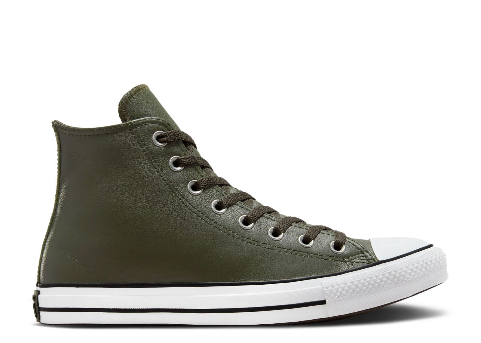 Converse leather green hotsell