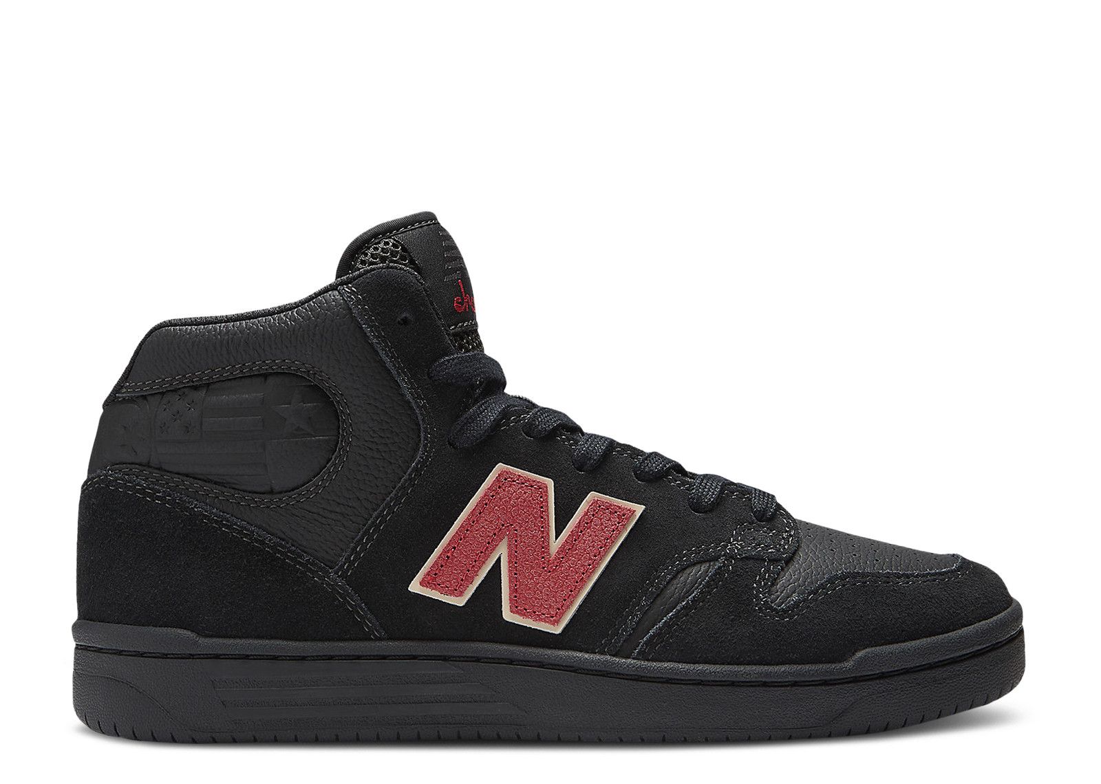 New Balance Chocolate Skateboards x Numeric 480 High 'Black Red'
